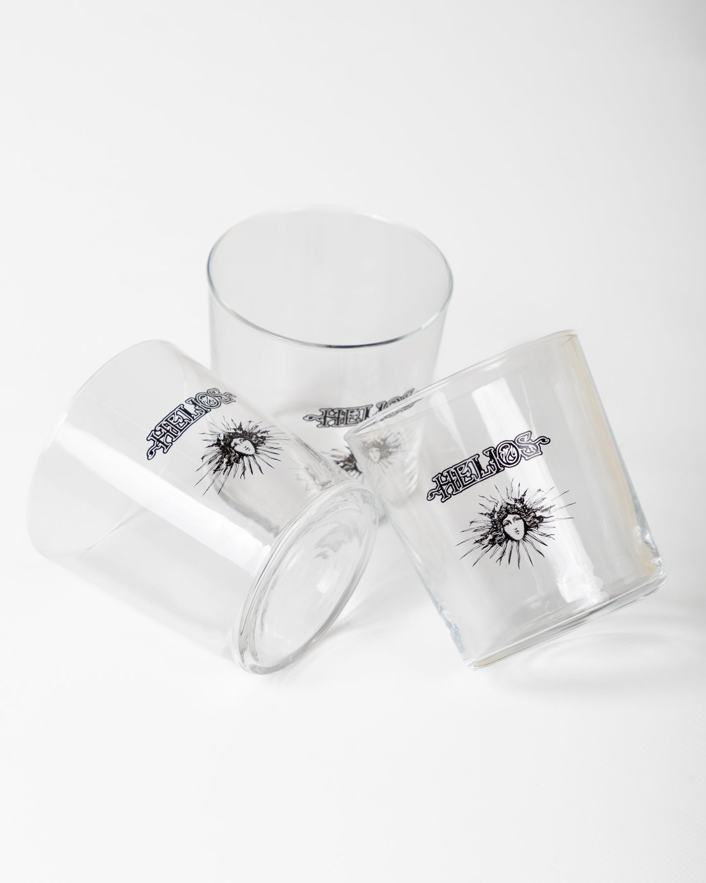 SET 3 BICCHIERI RETRO TUMBLER BASSI