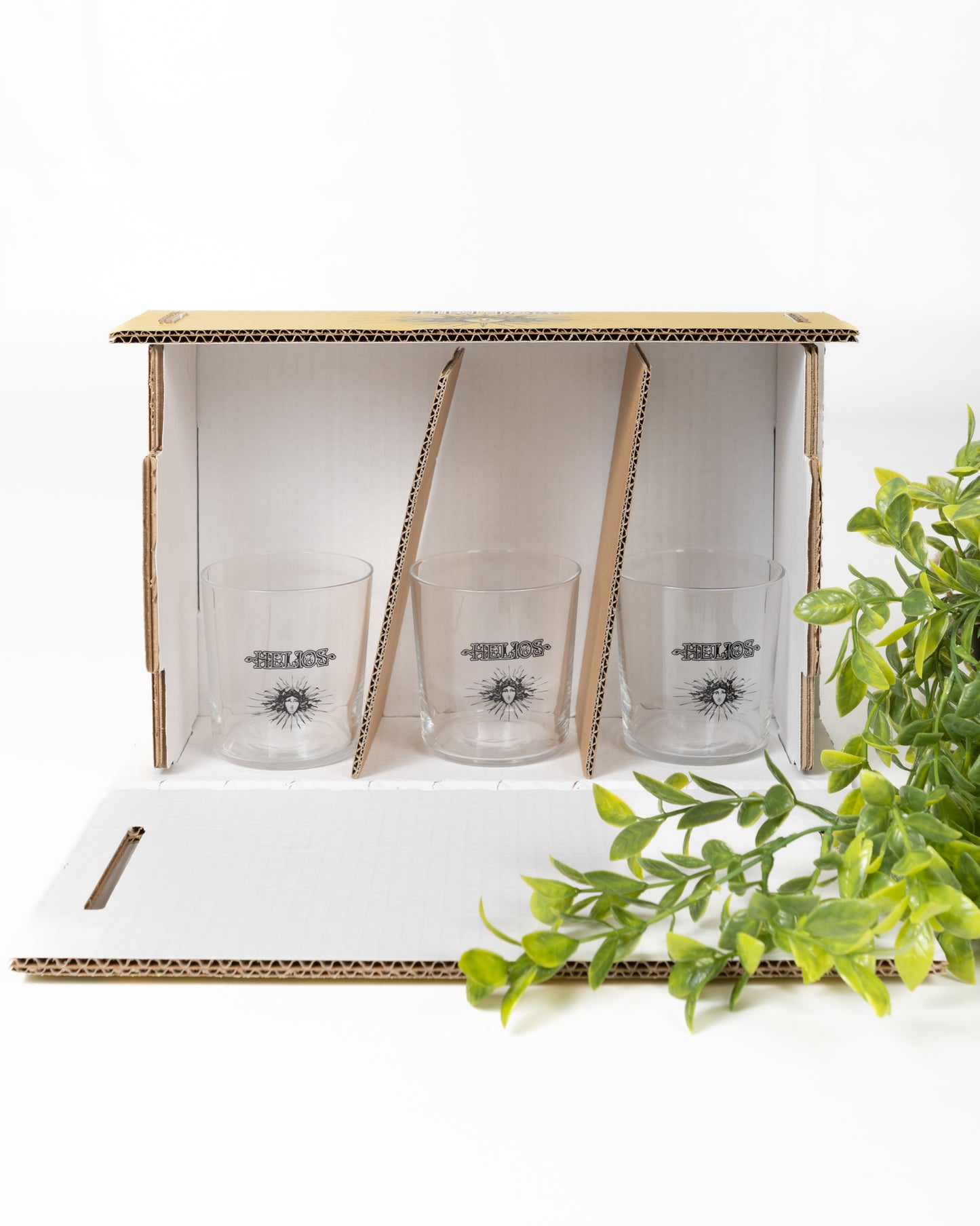 SET 3 BICCHIERI RETRO TUMBLER BASSI